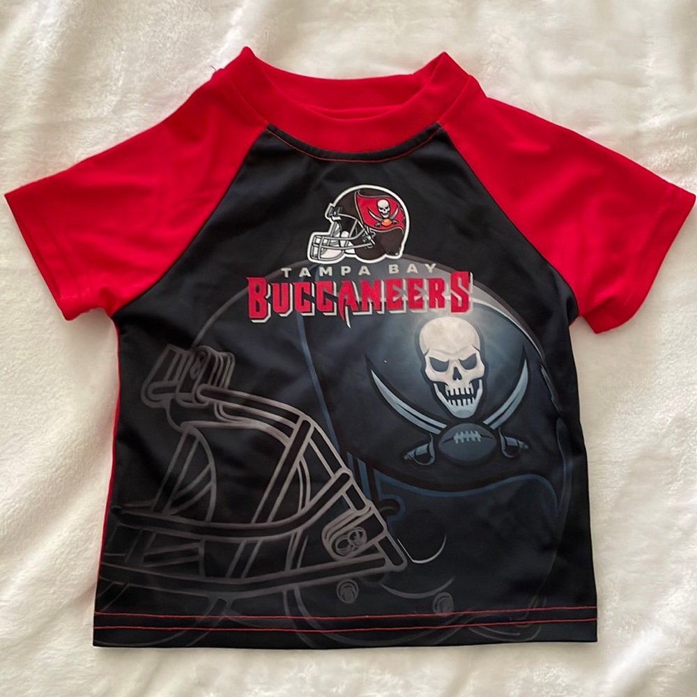 Like New Tampa Bay Buccaneers 18 months baby shirt jersey football toddler NFL